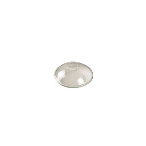 Couvercle RPET pour mini assiette bagasse ø 130 mm par 100