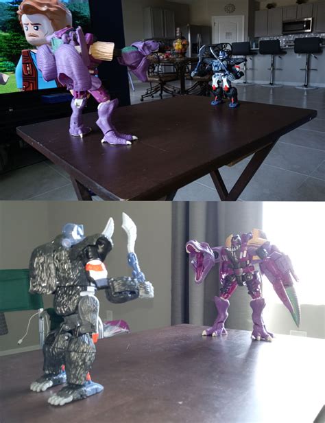 Optimus Primal vs Megatron by DJDinoJosh on DeviantArt