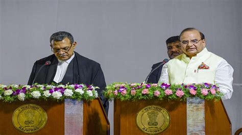 Vinai Kumar Saxena Takes Oath As Lieutenant Governor Of Delhi India Tv