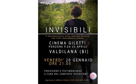 Invisibili Il Docufilm Sulle Reazioni Avverse Da Vedere Per Capire