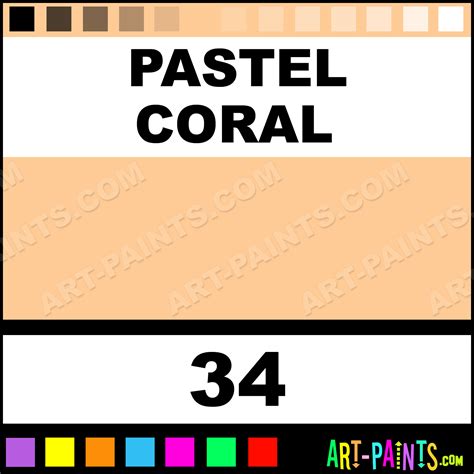 Pastel Coral Art Supplies Encaustic Wax Beeswax Paints - 34 - Pastel ...