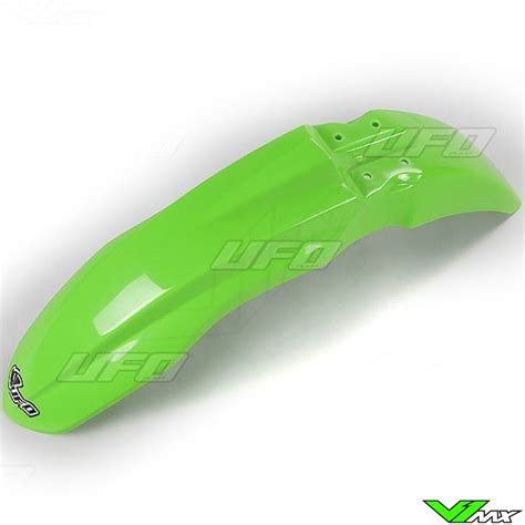 Ufo Front Fender Green Kawasaki Kxf Kxf