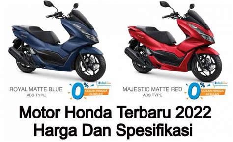 Motor Honda Matic Terbaru 2022