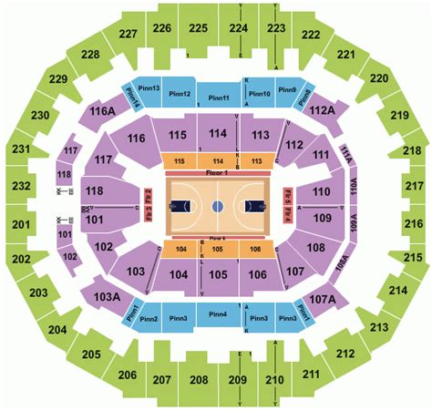 Fedex Forum Interactive Seating Chart Concert | Awesome Home