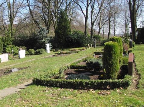 Kriegsgr Berst Tte Castrop Rauxel Frohlinde Kommunalfriedhof Bau