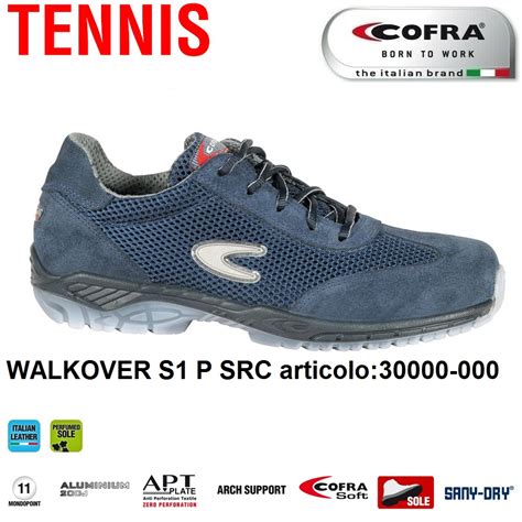 Scarpe Antinfortunistiche Cofra Linea Tennis Modello Walkover S P Src