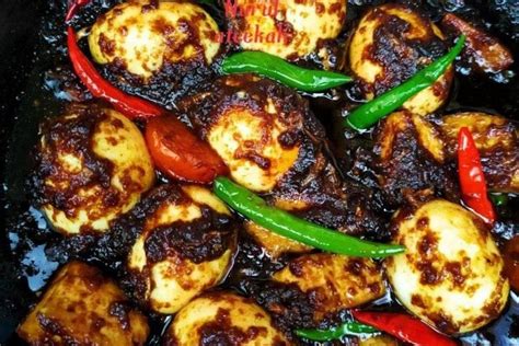 Resipi Telur Tauhu Masak Kicap Cili Padi Lauk Mudah Super Sedap