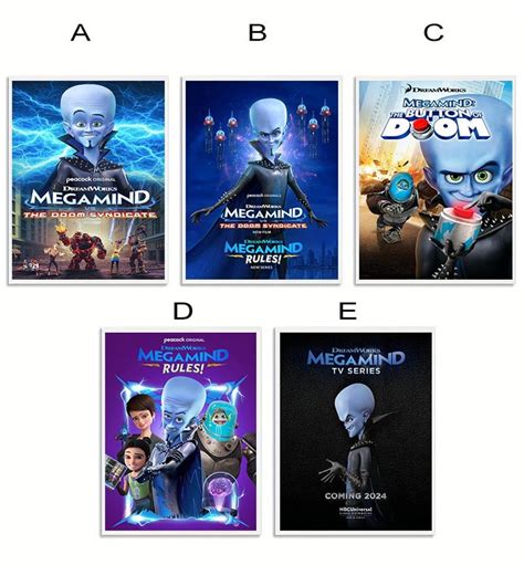 Megamind vs. the Dooom Syn cate 2024 Poster, Megamind Rules 2024 Movie Poster sold by ...