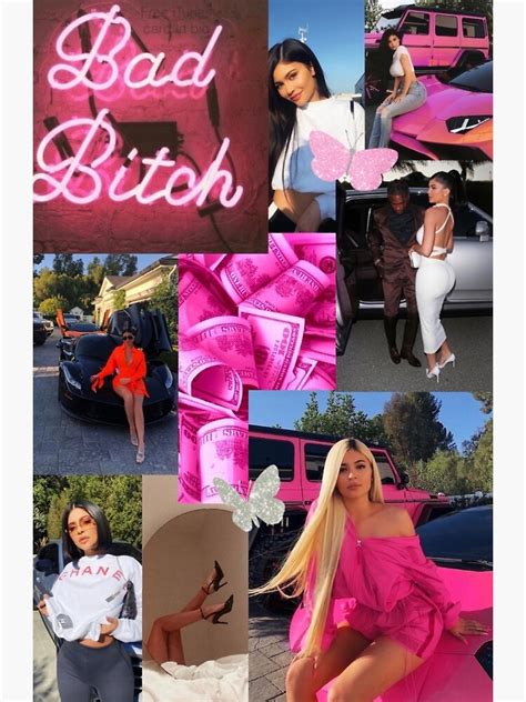 KYLIE JENNER AESTHETIC COLLAGE Poster For Sale By H Baileyy Redbubble