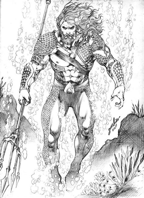 Lindos Dibujos De Aquaman Para Hacer