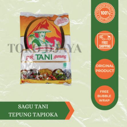 Jual Tepung Tapioka Kanji Cap Pak Tani Gunung G Shopee Indonesia