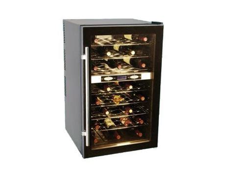 Haier Hvtb Dpabs Black Wine Cooler Wine Accessories Newegg