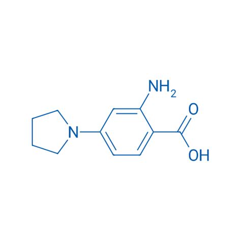 1565350 27 72 Amino 4 Pyrrolidin 1 Ylbenzoic Acidbld Pharm