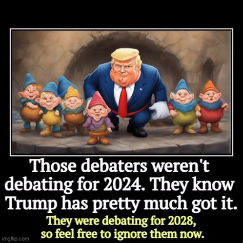 Those Debaters Weren T Debating For 2024 They Know Trump Has Pretty