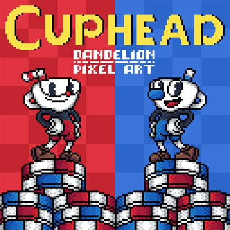 Cuphead Pixel Art Animation By Dandelionpixelart On Deviantart