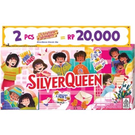 Jual Silver Queen Milk Chocolate With Cashews Cokelat Susu Dengan