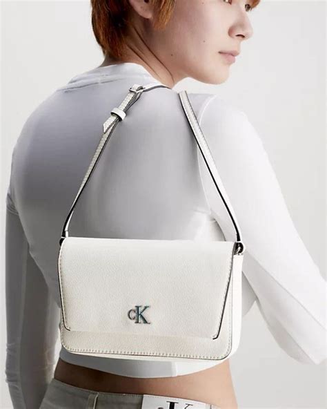 CALVIN KLEIN K60K610704YAF Bolsos Bandoleras Mujer Blanco