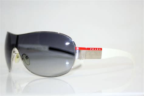 Prada Mens Luxury Designer White Executive Sunglasses Sps 54h Prada Men