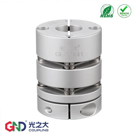 Free Shipping Gnd Flexible Shaft Coupling Gnd D19 L27 Aluminum Double