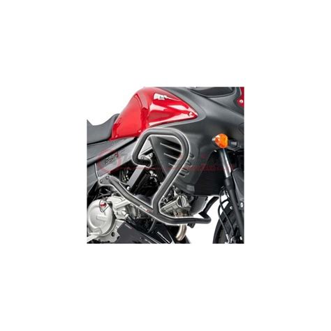 5884N Barre Protezione Motore Puig Racing Colore Nero Per Suzuki DL 650