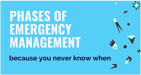 Four Phases Of Emergency Management Emergency Action Planning