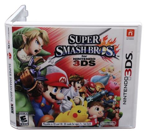 Super Smash Bros 3ds Box Art