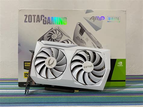 Zotac Geforce Rtx 3060 Amp White Computers And Tech Parts And Accessories Computer Parts On Carousell