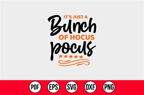 Its Just A Bunch Of Hocus Pocus Svg Graphic By Abdul Mannan125