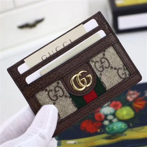 Gucci Ophidia Gg Card Case Gg Supreme