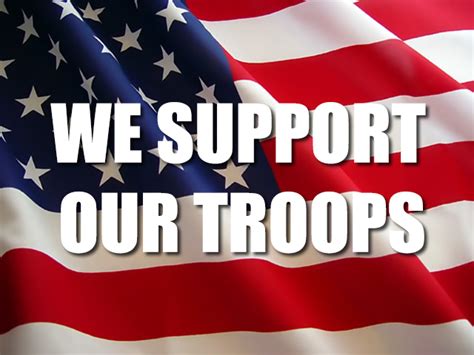 Support For Our Troops Hearts To Heroes