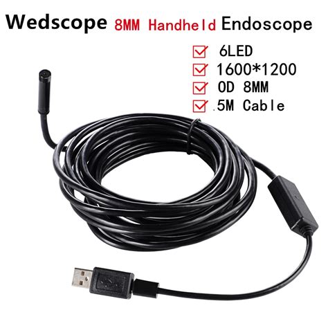 Aliexpress Buy Mp M Android Usb Endoscope Hd Camera Mm Ip