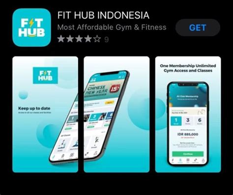 Fit Hub Permudah Kegiatan Ngegym Menggunakan Aplikasi