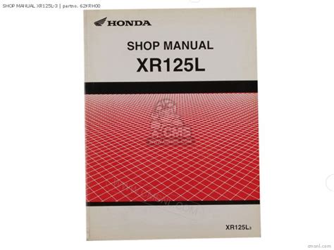 Krh Shop Manual Xr L Honda Buy The Krh At Cmsnl