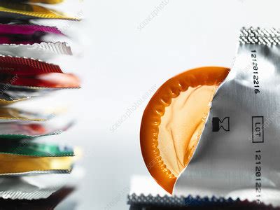 Torn Condom Wrapper Stock Image F Science Photo Library