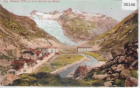 Gletsch Et Le Glacier Du Rhone Litho Kaufen Auf Ricardo