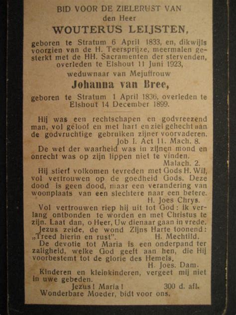 Leijsten Wouterus 1923 Heusden Vroeger Oude Foto S Ansichten En