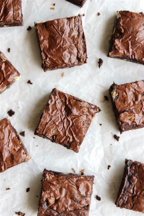 Chewy Fudgy Chocolate Brownies Hot Chocolate Hits