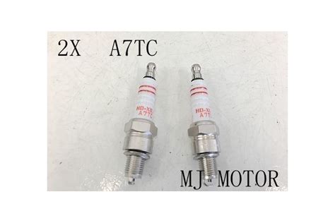 2 X A7tc Spark Plug 50 70 90 110 125 140cc Pit Scooter Quad Dirt Bike