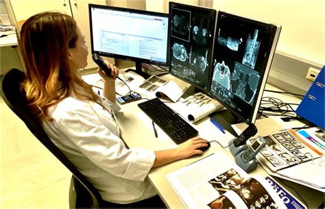 Photograph Of Typical Radiologists Workplace — High Resolution