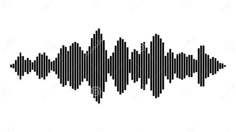 Equalizer Music Sound Wave Vector Symbol Icon Design Stock Vector