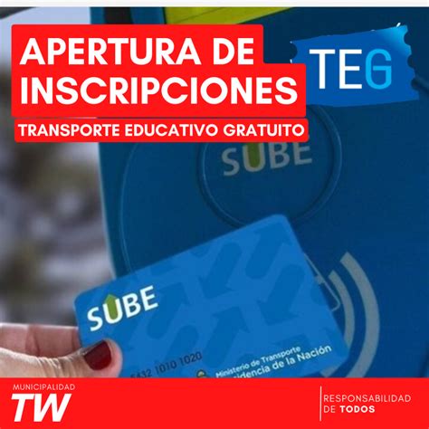 Se Abri La Inscripci N Para El Transporte Educativo Gratuito