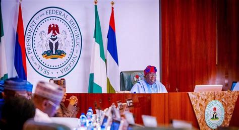 Tinubu Presides Over Fec Meeting After Swearing In 8 Perm Secs Pulse