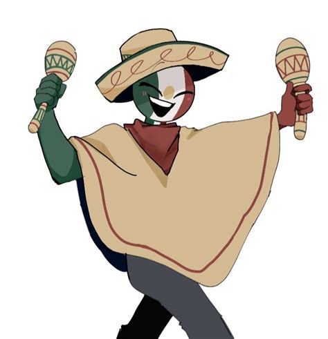 Pin On Countryhumans And Planet Humans Mexico Country Human