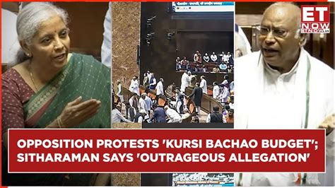 Chaos Over Budget Opposition Stages Walkout Says Kursi Bachao Budget