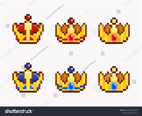 Pixel Art Crown Images Browse 1 050 Stock Photos Vectors Free