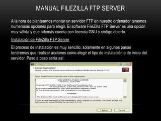 Manejo De Filezilla Ppt