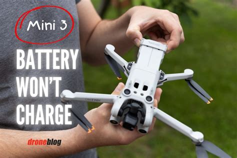 La Batería Del Dji Mini 3 Pro No Se Carga Aquí Se Explica Cómo Solucionarlo Dronspy