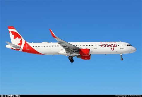 C Ghqg Airbus A Air Canada Rouge Michael Durning Jetphotos