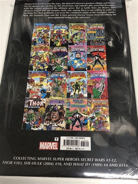 Marvel Super Heroes Secret Wars Marvel Omnibus Hc