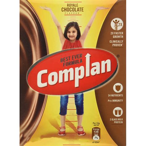 Complan Nutrition And Health Drink Royale Chocolate G Refill Buy